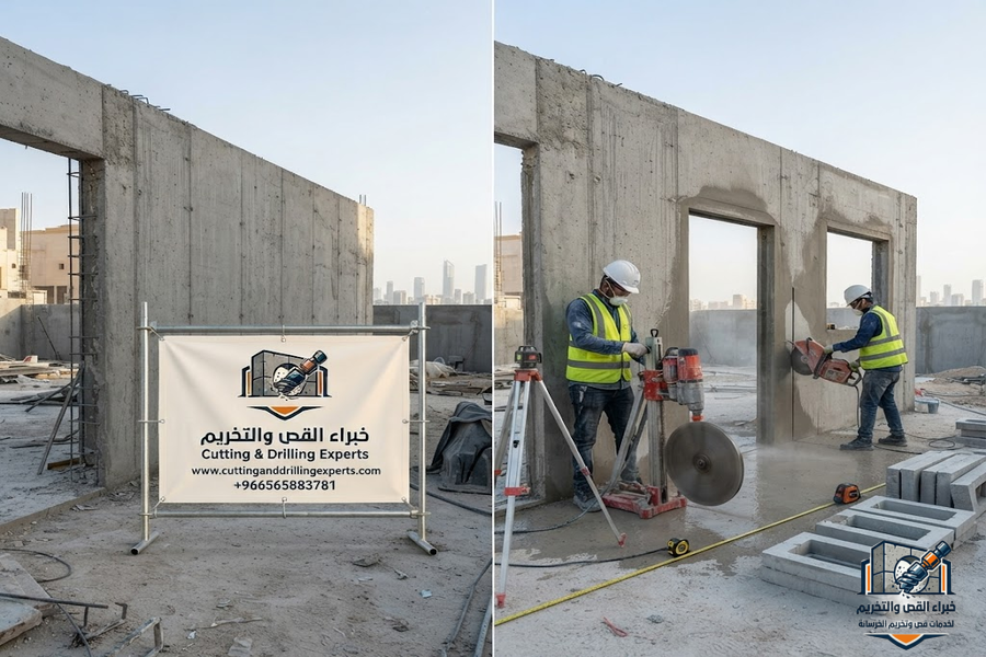 رقم قص وتخريم خرسانة في جدة للحصول على خدمات قص الخرسانة المسلحة وفتح الكور والتخريم بأحدث الأجهزة وبدون تكسير